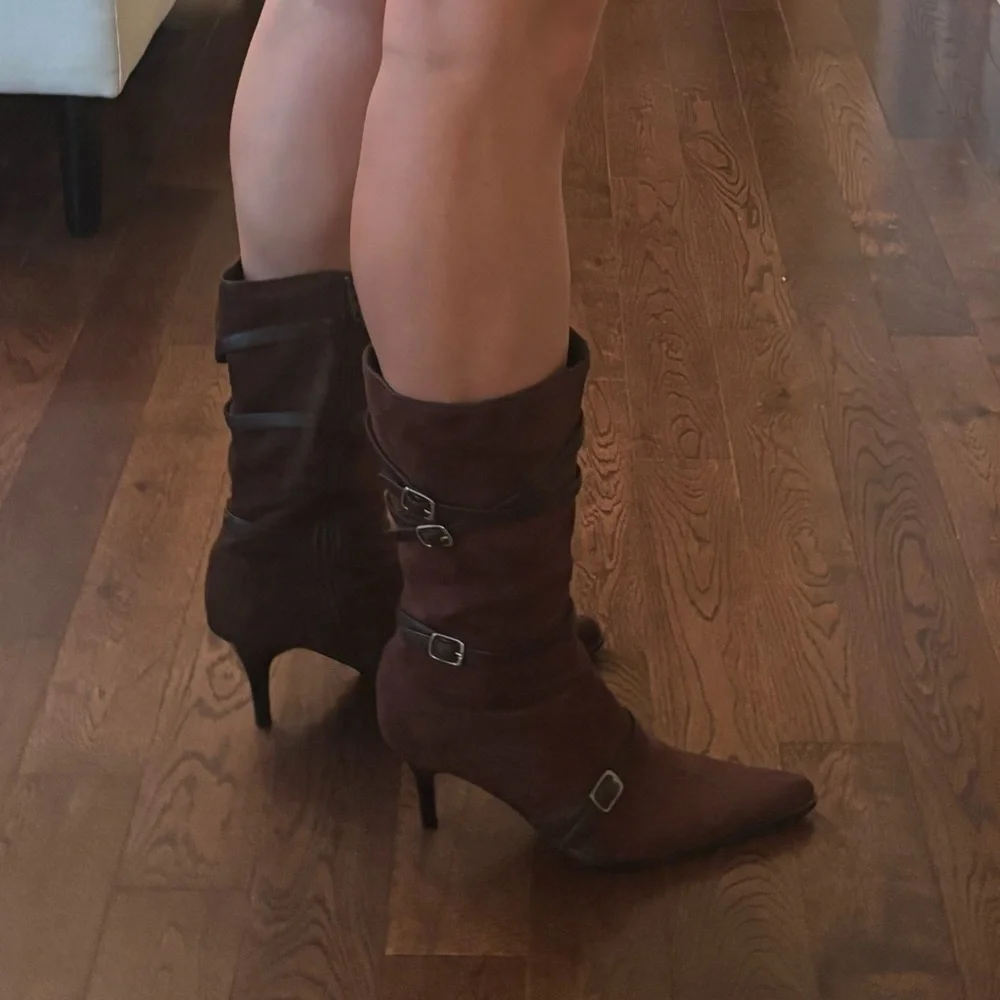 Jessica Buckle Booties - Picture 5 of 15
